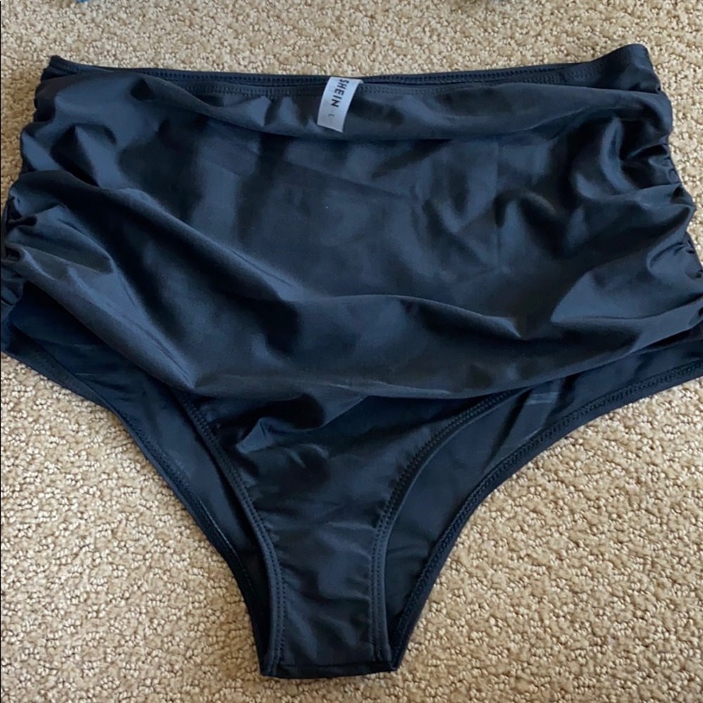 High waisted bikini bottoms